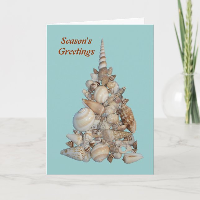 Snowbird SeaShell-kort Helgkort (Framsida)