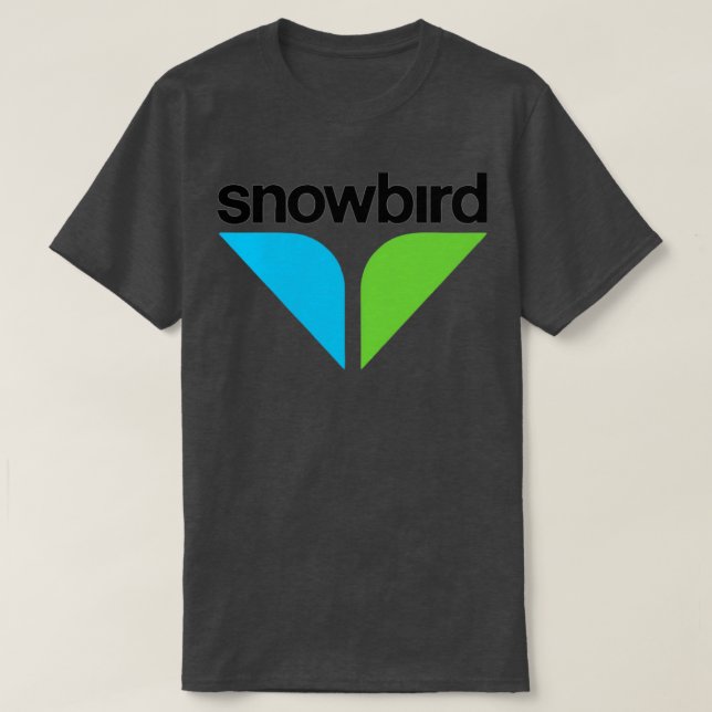 snowbird ski resort utah 2 t shirt (Design framsida)