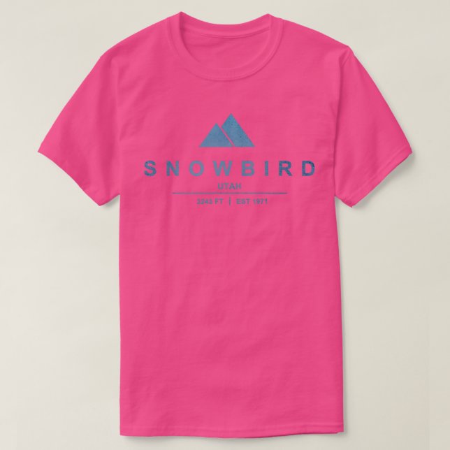 Snowbird Ski Resort Utah Essential T Shirt (Design framsida)