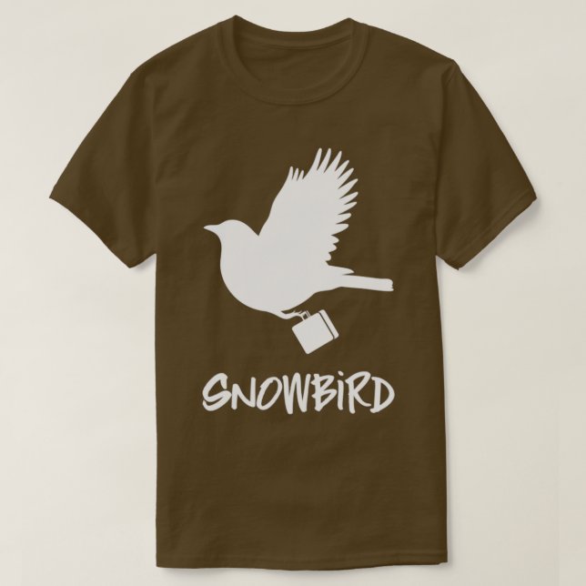 Snowbird T Shirt (Design framsida)