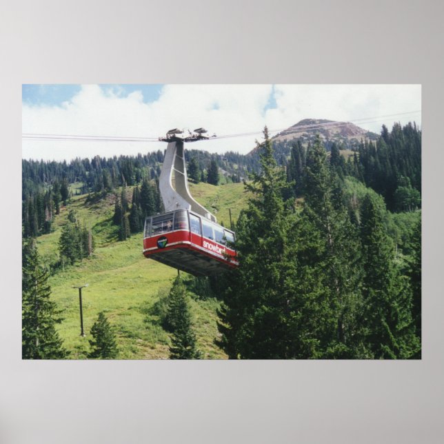 Snowbird Tram Poster (Framsidan)