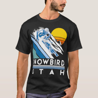 Snowbird Utah Retro Ski T Shirt