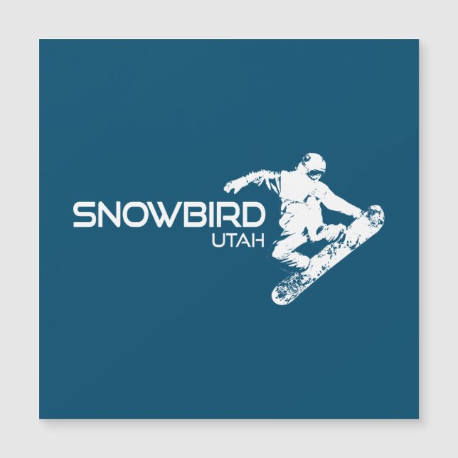 Snowbird Utah Snowboarder (Framsida)