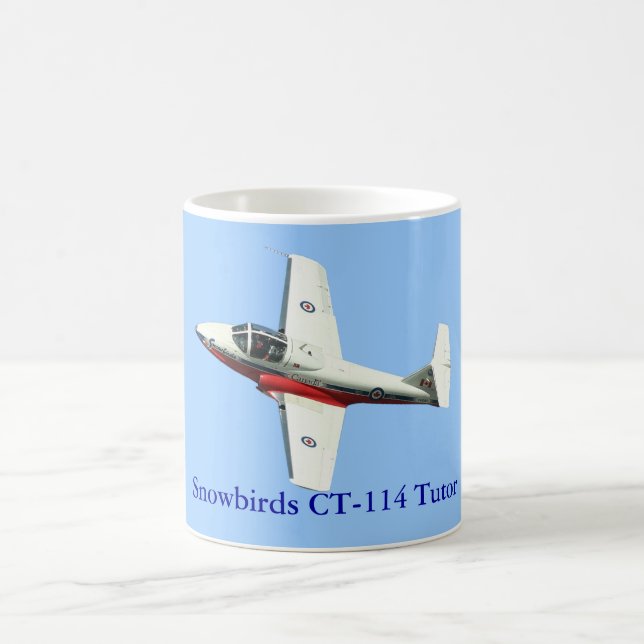 Snowbirds CT-114 handleder muggen Kaffemugg (Center)