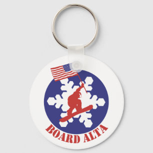 Snowboard Alta Nyckelring