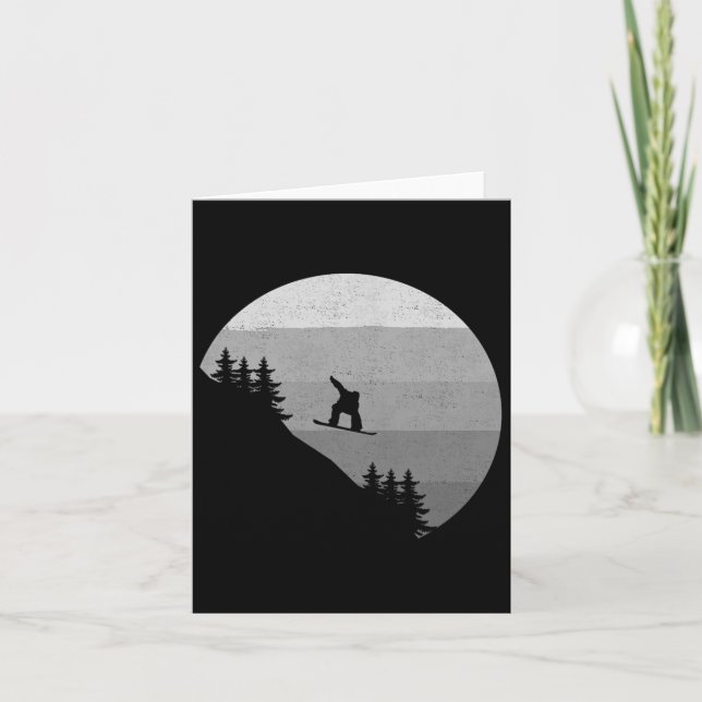 Snowboard Apparat - Snowboarder Snowboarder Snowb Kort (Framsida)