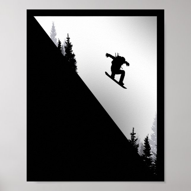 Snowboard Apparat - Snowboarder Snowboarder Snowb Poster (Framsidan)