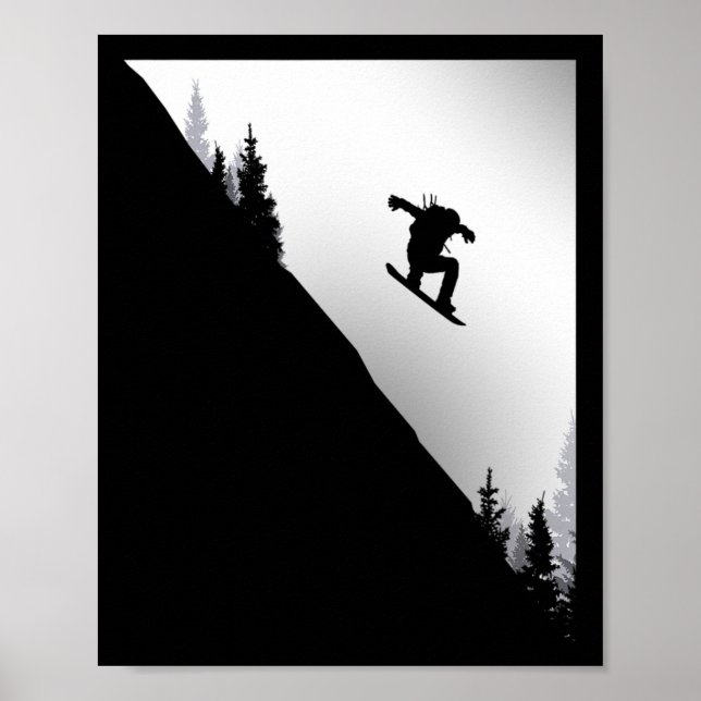 Snowboard Apparat - Snowboarder Snowboarder Snowb Poster (Framsidan)