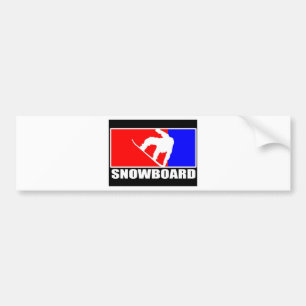 snowboard bildekal
