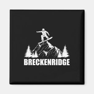 Snowboard Breckenridge Colorado Snowboarding Magnet