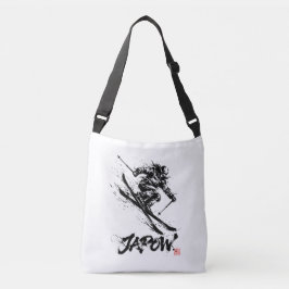 Snowboard Brush Art - Skier Women Axelväska