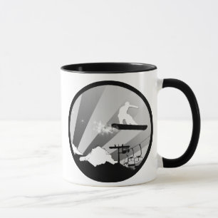 snowboard.cirkel. mugg
