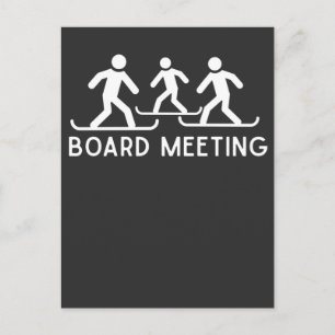 Snowboard Citote Snowboarding Snö Sport Joke Vykort