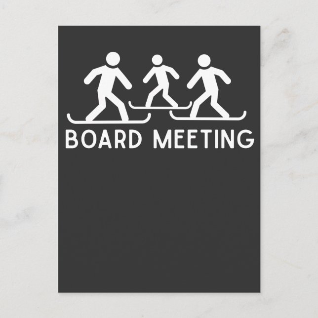 Snowboard Citote Snowboarding Snö Sport Joke Vykort (Framsida)