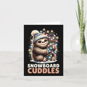 Snowboard Cuddles jul Lit Bigfoot Snowboardi Kort