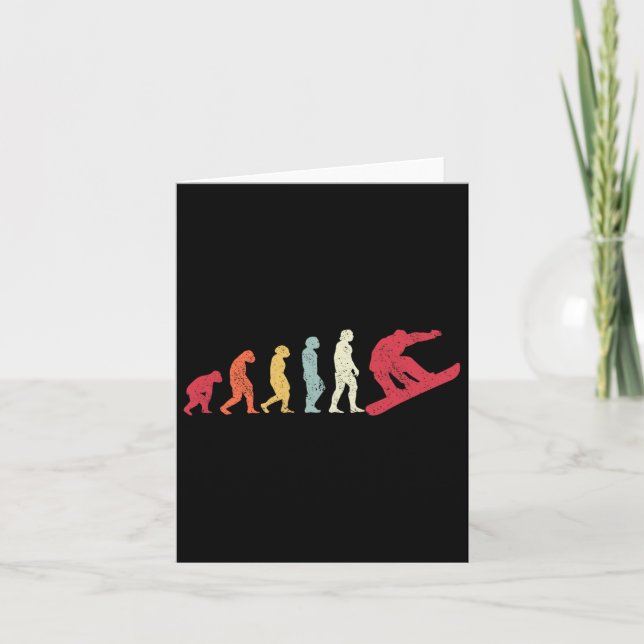 Snowboard evolution of Man Boarder Monkey Ape to S Kort (Framsida)