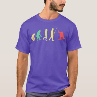 Snowboard Evolution Snowboarder Winter Snowboardin T Shirt
