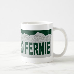 Snowboard Fernie Kaffemugg