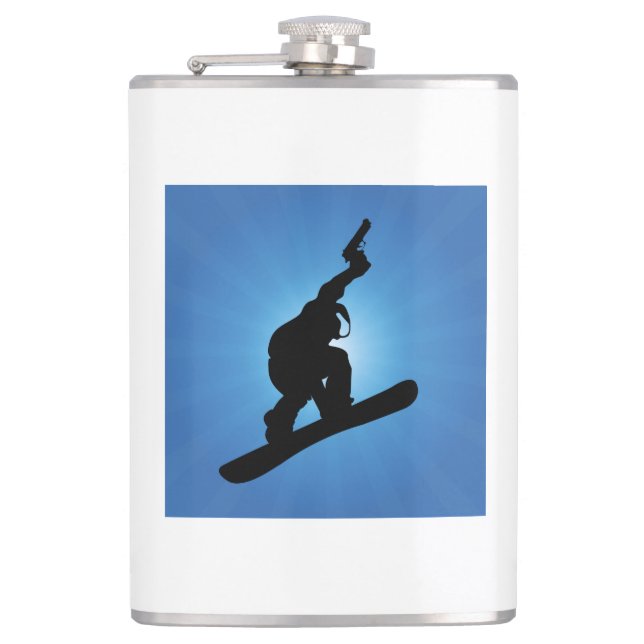 Snowboard-förbud Fickplunta (Framsidan)