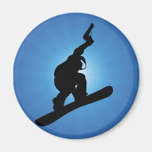 Snowboard-förbud Magnet