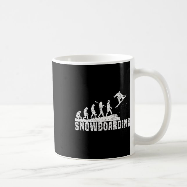 Snowboard Freestyle Snowboarders I Snowboarding Ev Kaffemugg (Höger)