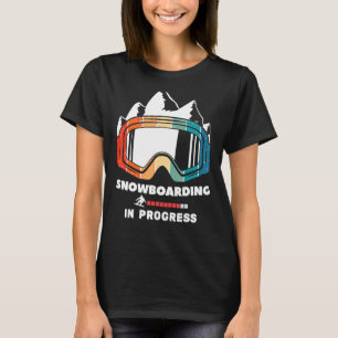 Snowboard Goggles Snowboarboa T Shirt