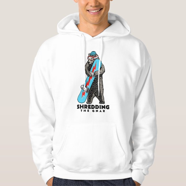 Snowboard Hoodie (Framsida)