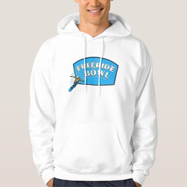 Snowboard Hoodie (Framsida)