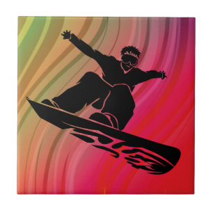 Snowboard-jump Kakelplatta