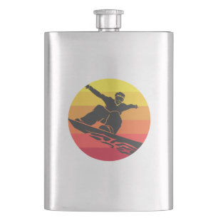 Snowboard Jump Retro Fickplunta