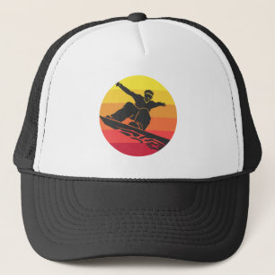 Snowboard Jump Retro Keps