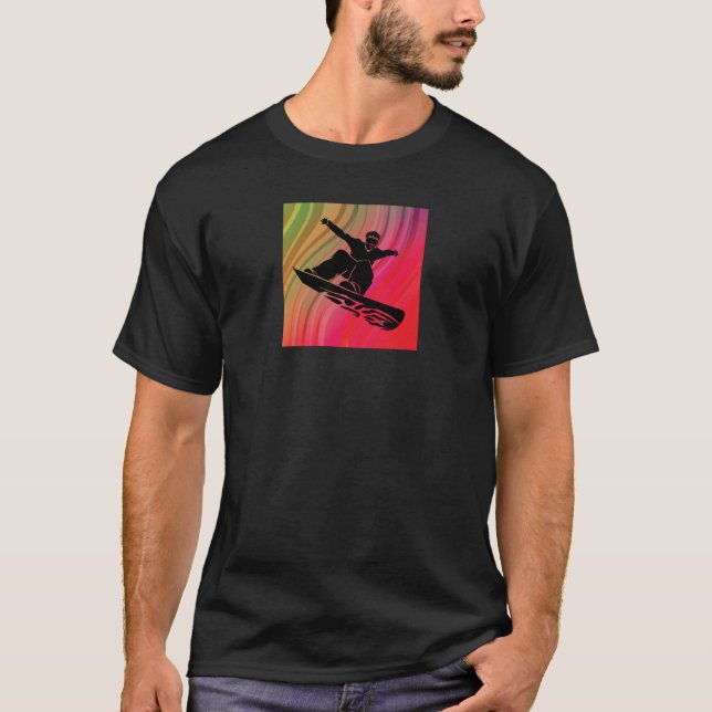 Snowboard-jump Tee (Framsida)