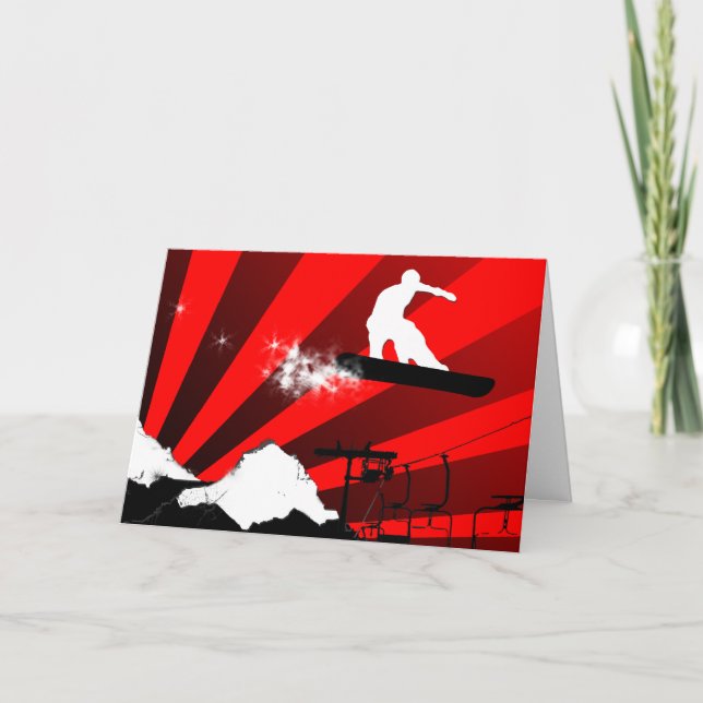 snowboard. kort (Framsida)
