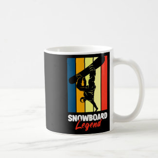 Snowboard Legend Mountain Board Funny Snowboard Kaffemugg