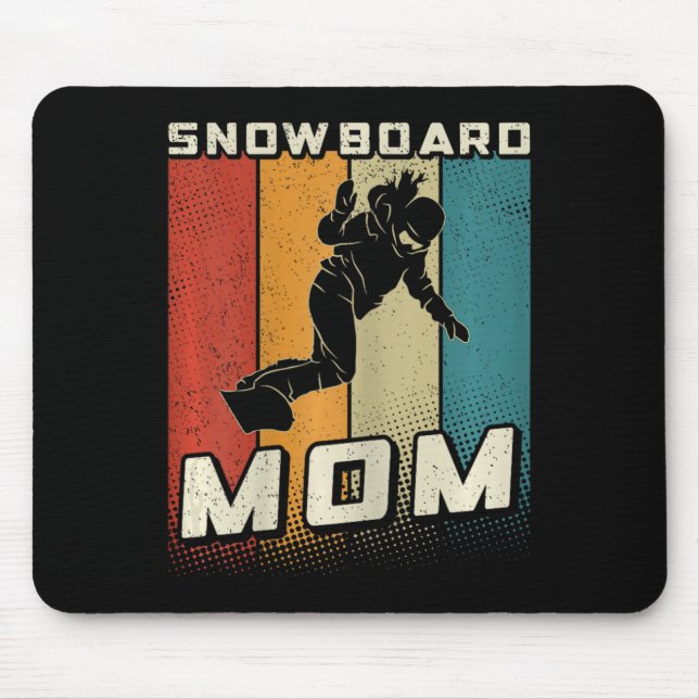 Snowboard Mamma Snowboarding Mor Snowboarder Mamma Musmatta (Framsidan)