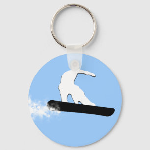 snowboard. nyckelring