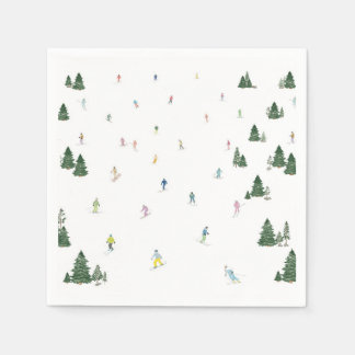 Snowboard Party Napkins Pappersservett