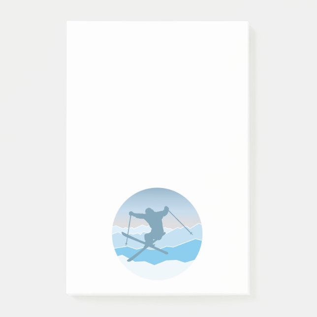 Snowboard Post-it Block (Framsida)