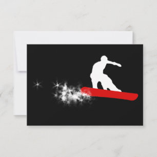 snowboard: pulverspår inbjudningar