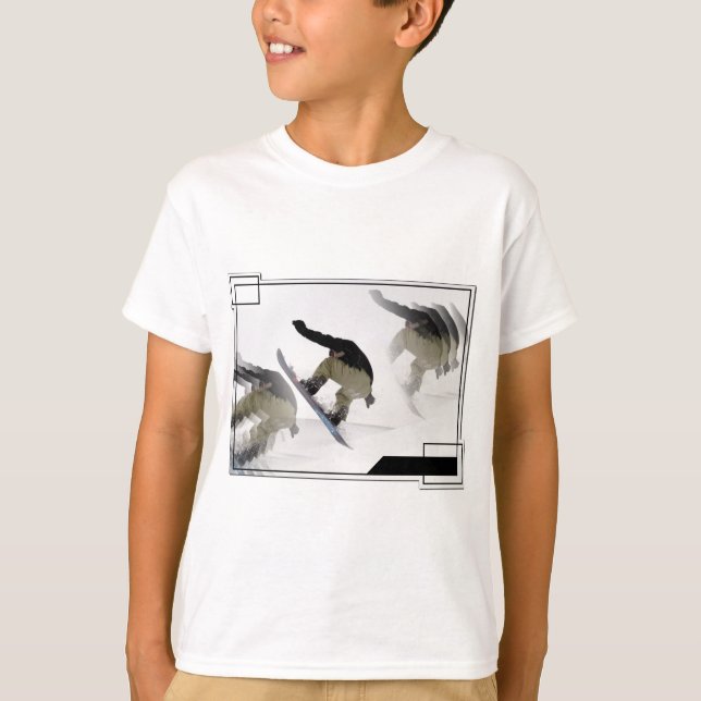 Snowboard Rails Children's Sweatshirt Tröja (Framsida)