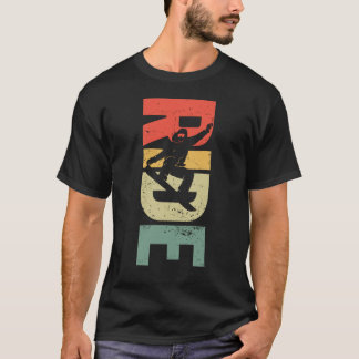Snowboard Ride Vintage Retro T Shirt