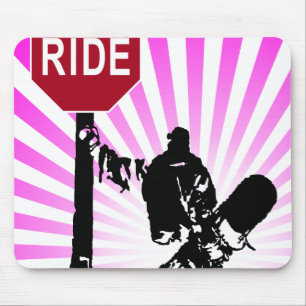 Snowboard.. riktningar? musmatta
