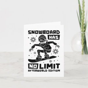 Snowboard Skeleton Winter Sports - Snowboarding Sn Kort