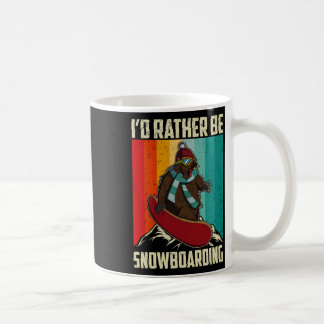 Snowboard Skiing Snowboarder Competitive Activity Kaffemugg