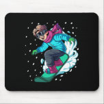Snowboard-snöbordning 5 musmatta<br><div class="desc">Snowboard-snöbordning 5</div>