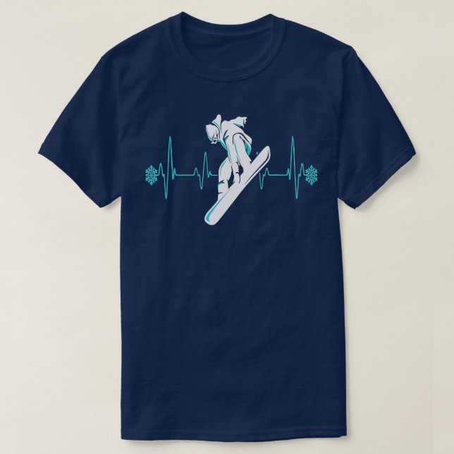 Snowboard - Snowboard Gift - Snowboarding T Shirt (Design framsida)