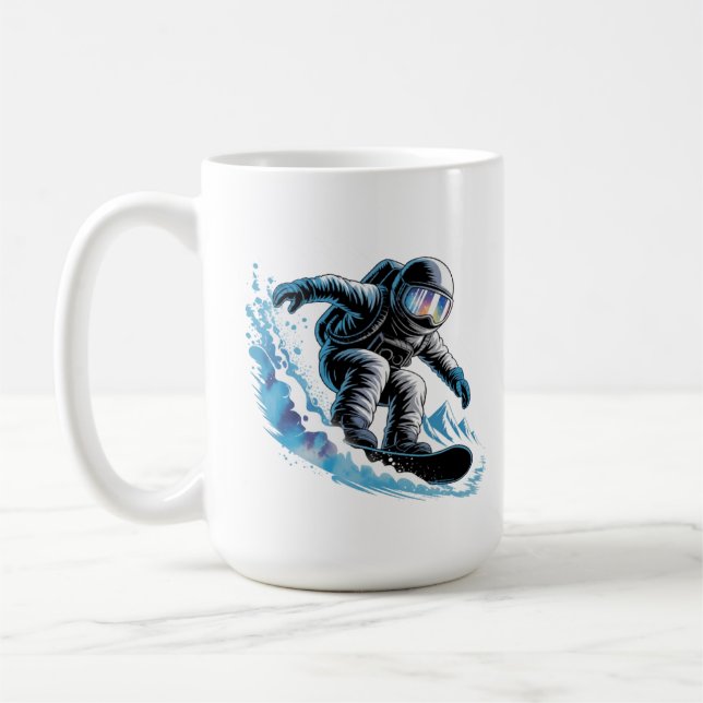 Snowboard Snowboardåkare Snowboardåkning, snowboar Kaffemugg (Vänster)