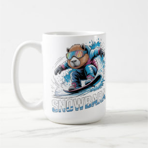 Snowboard Snowboardåkning Snowboardåkare, snowboar Kaffemugg