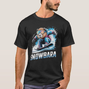 Snowboard Snowboardåkning Snowboardåkare, snowboar T Shirt