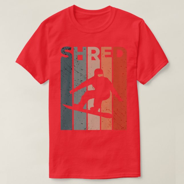 Snowboard Snowboardåkning Snowboardåkare Vinterspo T Shirt (Design framsida)